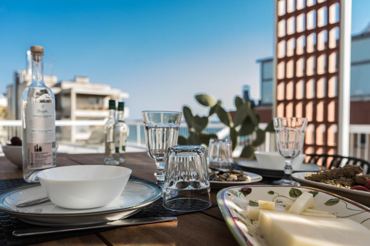 Sea View Beach Penthouse - Athens Coast Kültér fotó