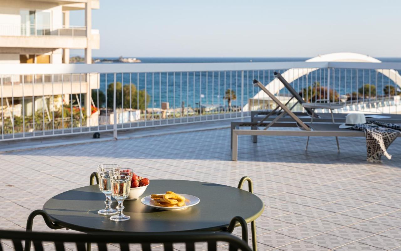 Sea View Beach Penthouse - Athens Coast Kültér fotó