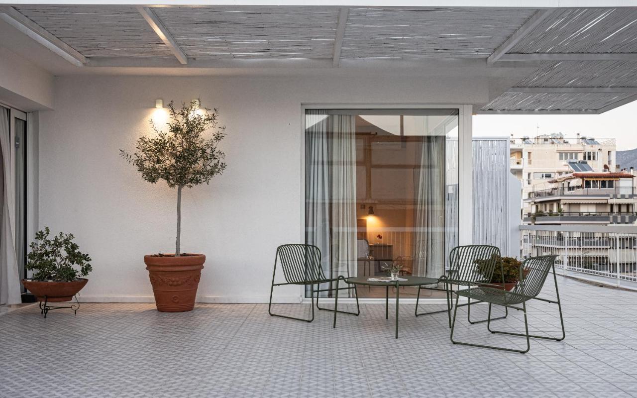 Sea View Beach Penthouse - Athens Coast Kültér fotó